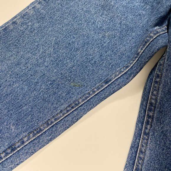 Vintage 80s Union Made Lee Riders 22 Relaxed fit jeans womens size 31x27 - Picture 7 of 10